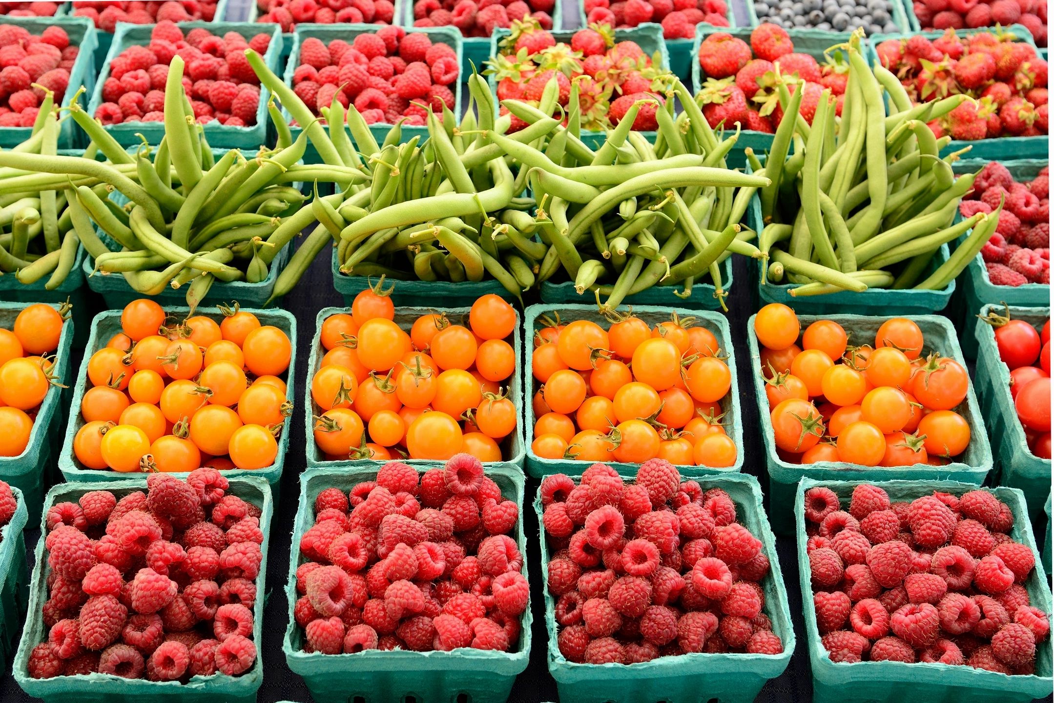This is Idaho – Produce in the Early Months of Farmers Market